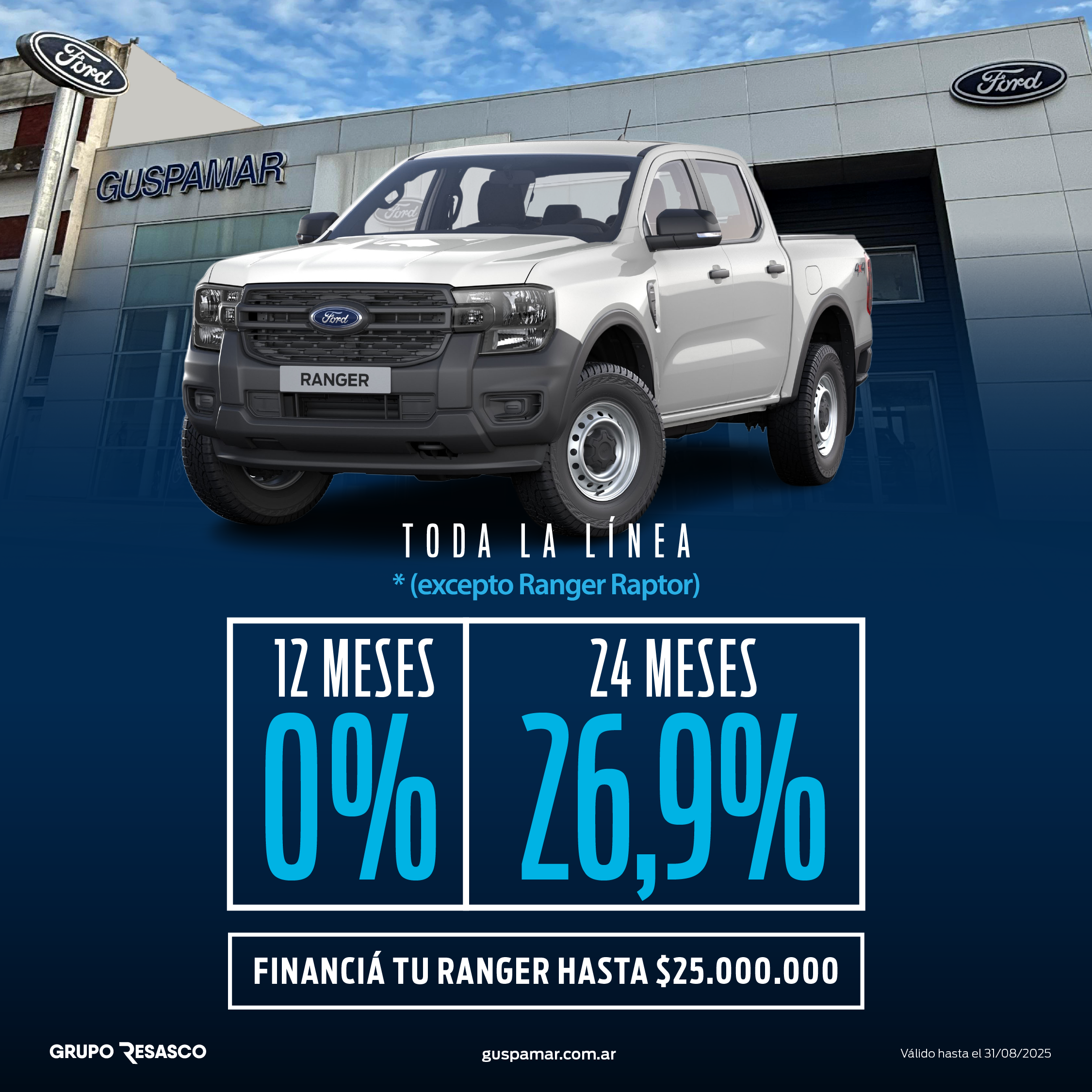 Tasa Ranger Toda La Linea
